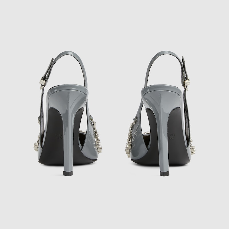 Women’s pump with crystal chain - Image 4